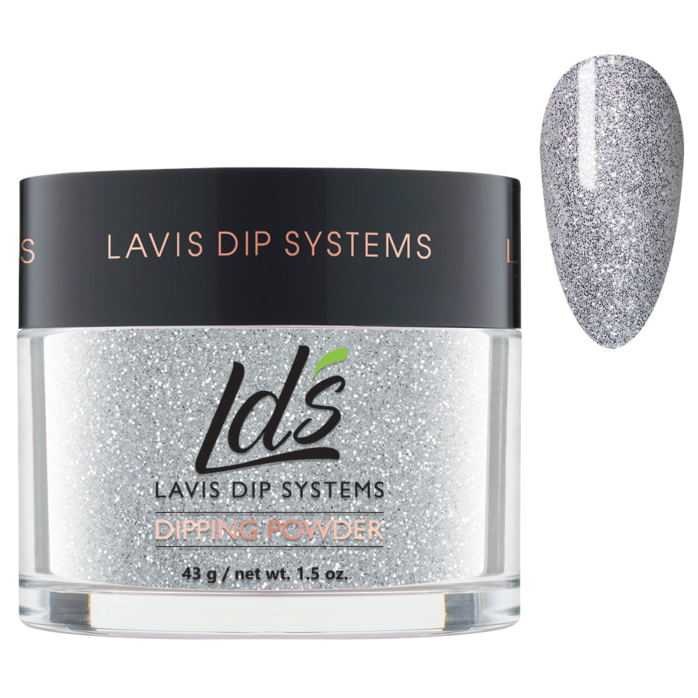 LDS Dipping Powder Nail - 165 Silver Fog by LDS sold by DTK Nail Supply