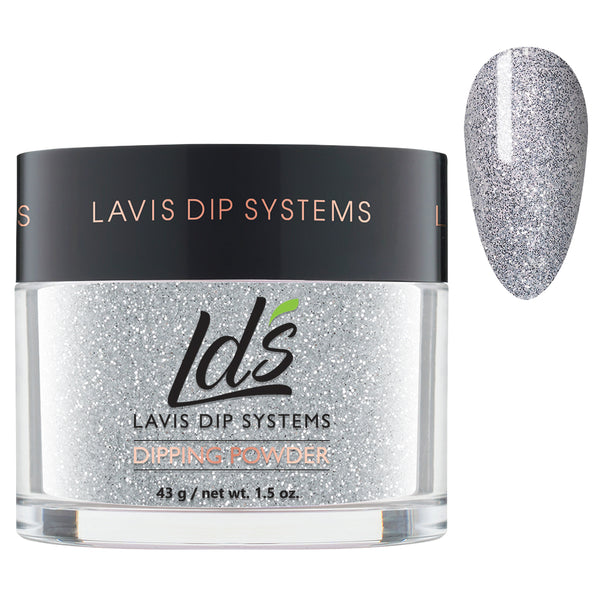 LDS Dipping Powder Nail - 165 Silver Fog by LDS sold by DTK Nail Supply