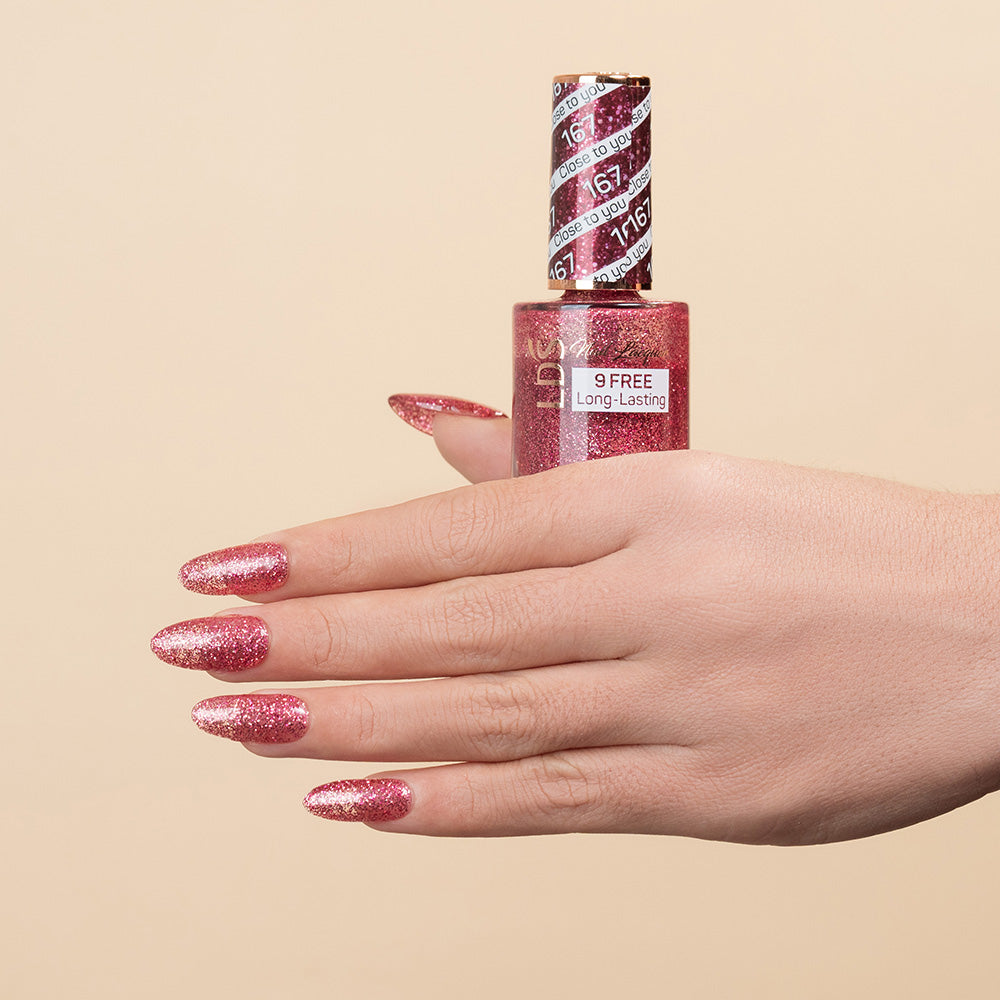 LDS Nail Lacquer - 167 Close To You by LDS sold by DTK Nail Supply