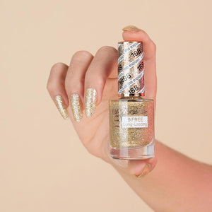 LDS Gel Polish 168 - Glitter, Gold Colors - Let Me Explain
