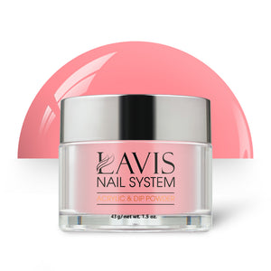 Lavis Acrylic Powder - 169 River Rouge - Pink Colors by LAVIS NAILS sold by DTK Nail Supply