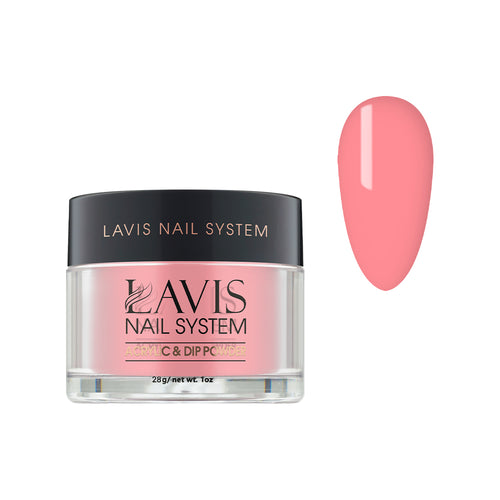 Lavis Acrylic Powder - 169 River Rouge - Pink Colors by LAVIS NAILS sold by DTK Nail Supply