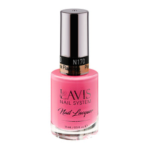 LAVIS Nail Lacquer - 170 Pink Flamingo - 0.5oz by LAVIS NAILS sold by DTK Nail Supply