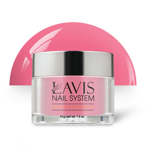 Lavis Acrylic Powder - 170 Pink Flamingo - Rose Colors by LAVIS NAILS sold by DTK Nail Supply