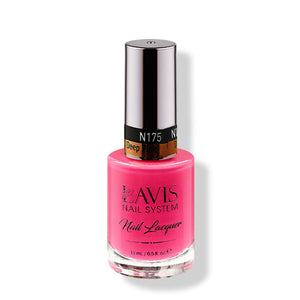LAVIS Nail Lacquer - 175 Deep Pink - 0.5oz by LAVIS NAILS sold by DTK Nail Supply