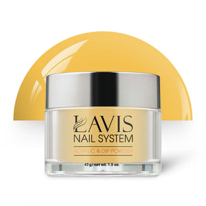 Lavis Acrylic Powder - 177 Goldfinch - Yellow Colors by LAVIS NAILS sold by DTK Nail Supply