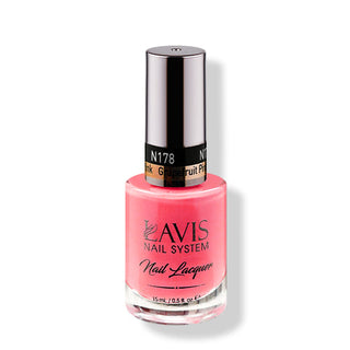  LAVIS Nail Lacquer - 178 Grapefruit Pink - 0.5oz by LAVIS NAILS sold by DTK Nail Supply