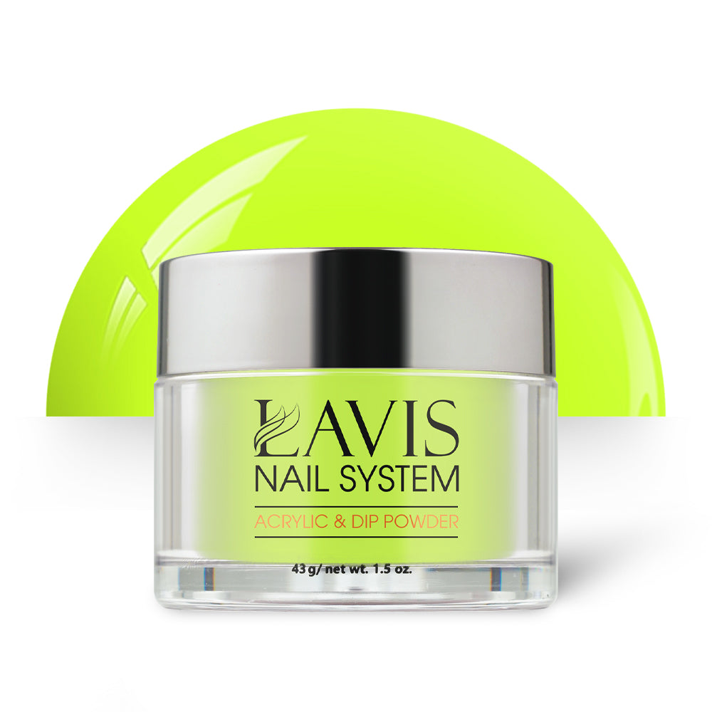 Lavis Acrylic Powder - 183 Summer - Yellow Colors by LAVIS NAILS sold by DTK Nail Supply