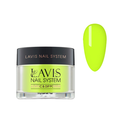 Lavis Acrylic Powder - 183 Summer - Yellow Colors by LAVIS NAILS sold by DTK Nail Supply