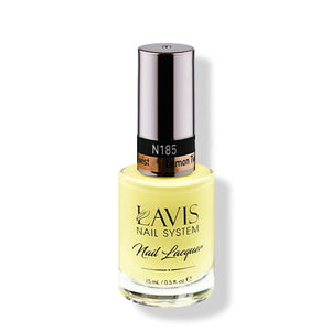 LAVIS Nail Lacquer - 185 Lemon Twist - 0.5oz by LAVIS NAILS sold by DTK Nail Supply