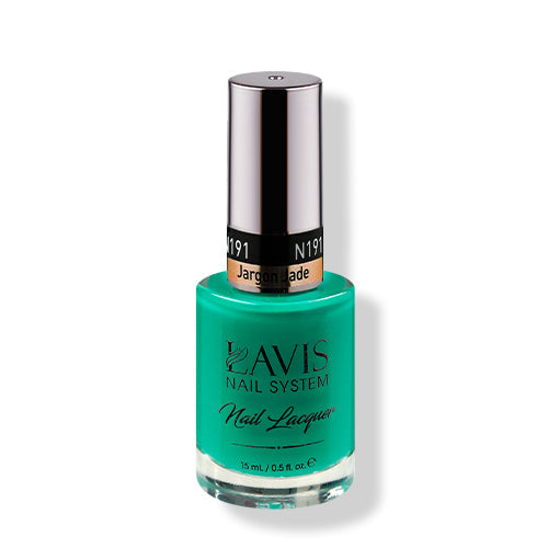 LAVIS Nail Lacquer - 191 Jargon Jade - 0.5oz by LAVIS NAILS sold by DTK Nail Supply