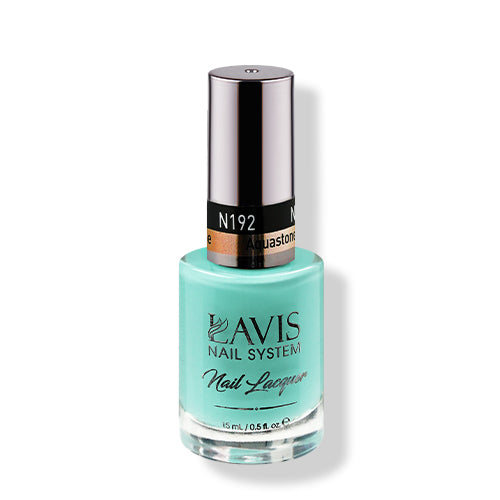 LAVIS Nail Lacquer - 192 Aquastone - 0.5oz by LAVIS NAILS sold by DTK Nail Supply