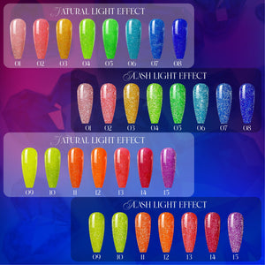 LAVIS Reflective R04 - 03 - Gel Polish 0.5 oz - Sapphire And Rubies Collection by LAVIS NAILS sold by DTK Nail Supply