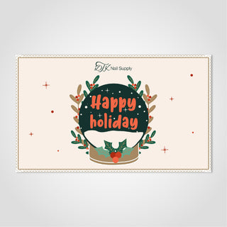  E-Gift Card: Happy Holidays - 3 by DTK Nail Supply sold by DTK Nail Supply