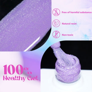 LAVIS Reflective R05 - 13 - Gel Polish 0.5 oz - Neon Lights Reflective Collection by LAVIS NAILS sold by DTK Nail Supply