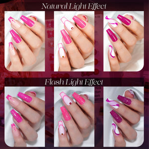 LAVIS Reflective R05 - 15 - Gel Polish 0.5 oz - Neon Lights Reflective Collection by LAVIS NAILS sold by DTK Nail Supply