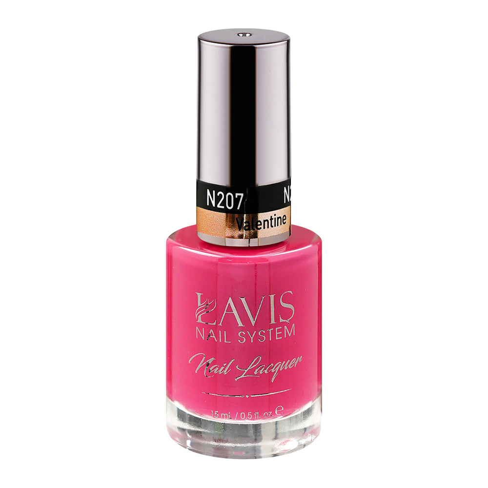 LAVIS Nail Lacquer - 207 Valentine - 0.5oz by LAVIS NAILS sold by DTK Nail Supply