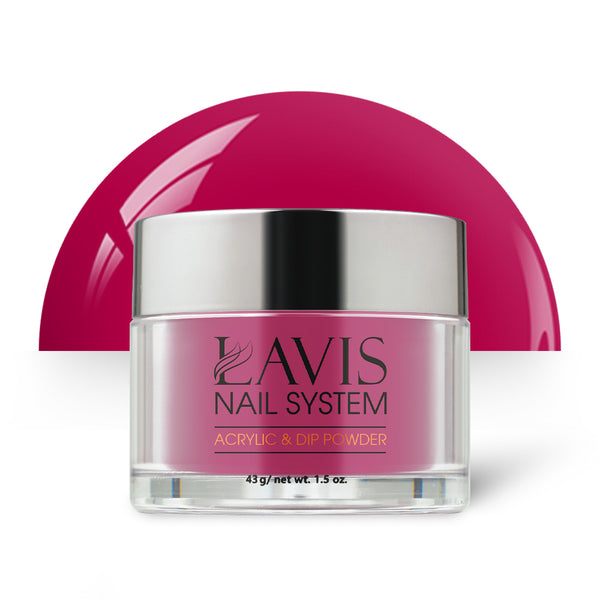 Lavis Acrylic Powder - 207 Valentine - Vintage Rose Colors by LAVIS NAILS sold by DTK Nail Supply