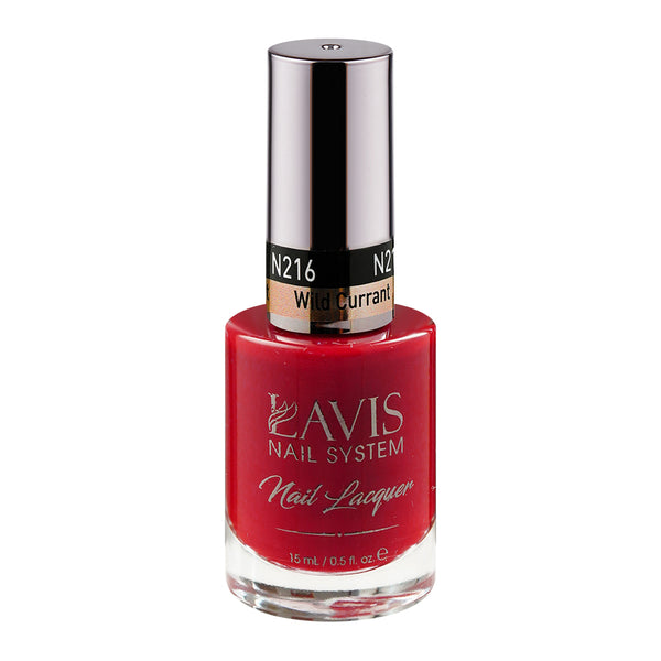 LAVIS Nail Lacquer - 216 Wild Currant - 0.5oz by LAVIS NAILS sold by DTK Nail Supply