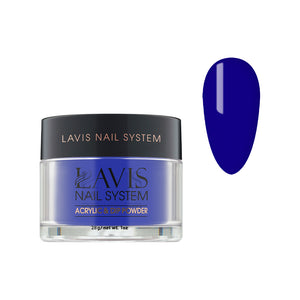 Lavis Acrylic Powder - 217 Endless Sea - Navy Colors by LAVIS NAILS sold by DTK Nail Supply