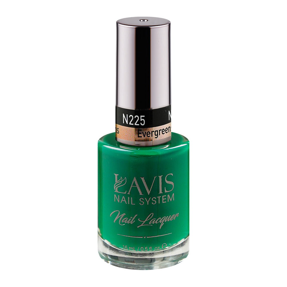LAVIS Nail Lacquer - 225 Evergreens - 0.5oz by LAVIS NAILS sold by DTK Nail Supply