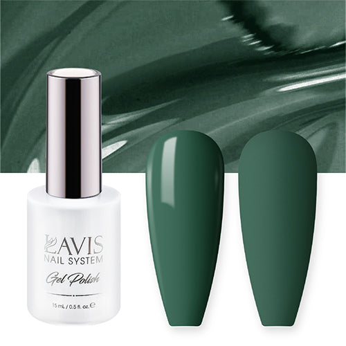 LAVIS Nail Lacquer - 225 Evergreens - 0.5oz by LAVIS NAILS sold by DTK Nail Supply