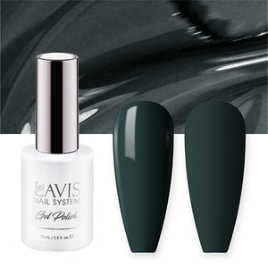 LAVIS Nail Lacquer - 226 Cascade Green - 0.5oz by LAVIS NAILS sold by DTK Nail Supply