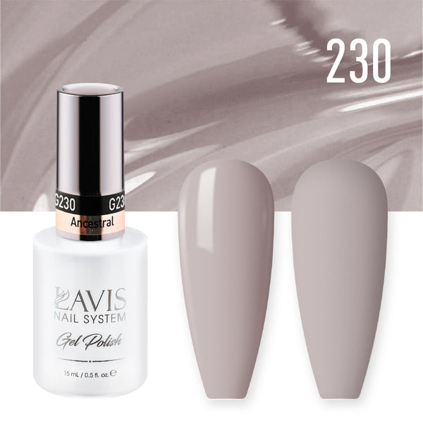 Lavis Gel Polish 230 - Taupe Colors - Ancestral by LAVIS NAILS sold by DTK Nail Supply