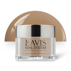 Lavis Acrylic Powder - 231 Basswood - Brown Colors by LAVIS NAILS sold by DTK Nail Supply