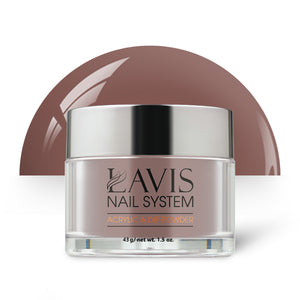 Lavis Acrylic Powder - 232 Nightingale Gray - Taupe Colors by LAVIS NAILS sold by DTK Nail Supply