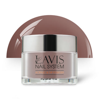  Lavis Acrylic Powder - 232 Nightingale Gray - Taupe Colors by LAVIS NAILS sold by DTK Nail Supply