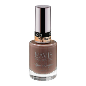 LAVIS Nail Lacquer - 233 Wild Mustang - 0.5oz by LAVIS NAILS sold by DTK Nail Supply