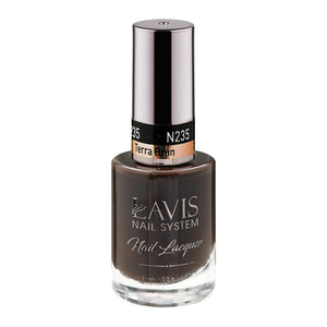 LAVIS Nail Lacquer - 235 Terra Brun - 0.5oz by LAVIS NAILS sold by DTK Nail Supply