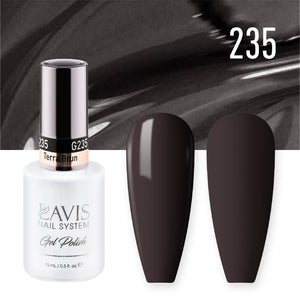 Lavis Gel Polish 235 - Brown Colors - Terra Brun by LAVIS NAILS sold by DTK Nail Supply