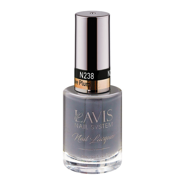 LAVIS Nail Lacquer - 238 Expressive Plum - 0.5oz by LAVIS NAILS sold by DTK Nail Supply