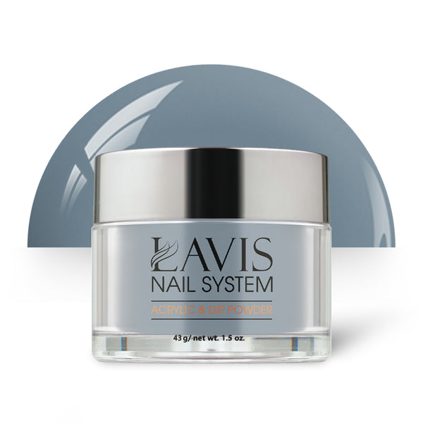 Lavis Acrylic Powder - 240 Dusty Heather - Gray Colors by LAVIS NAILS sold by DTK Nail Supply