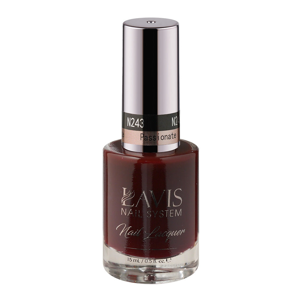 LAVIS Nail Lacquer - 243 Passionate - 0.5oz by LAVIS NAILS sold by DTK Nail Supply