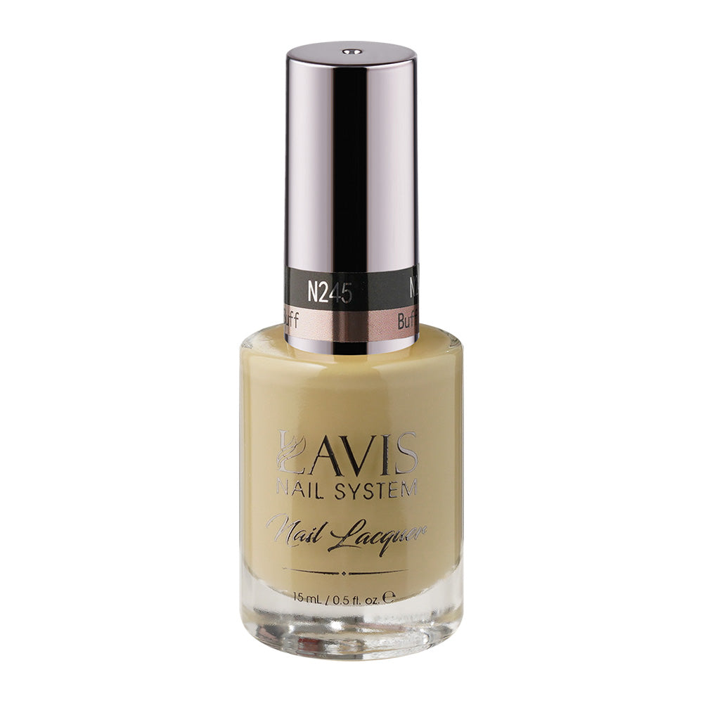 LAVIS Nail Lacquer - 245 Buff - 0.5oz by LAVIS NAILS sold by DTK Nail Supply