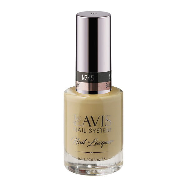 LAVIS Nail Lacquer - 245 Buff - 0.5oz by LAVIS NAILS sold by DTK Nail Supply