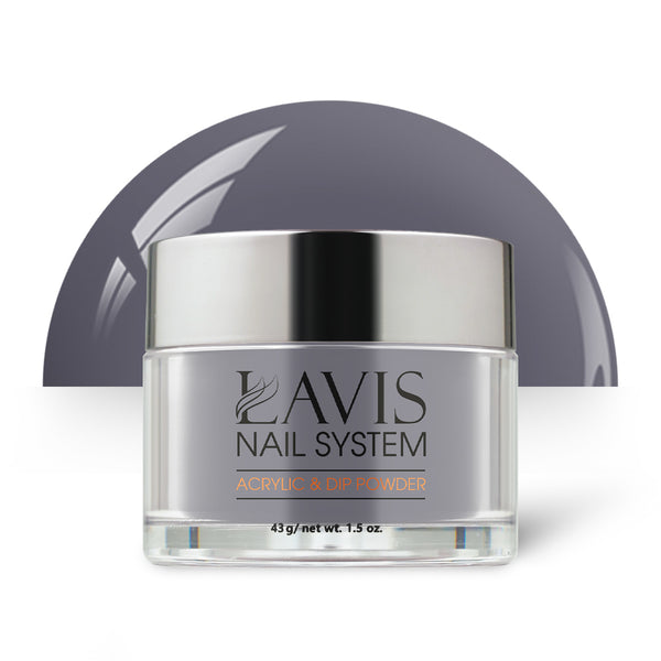 Lavis Acrylic Powder - 246 Euphoric Lilac - Gray Colors by LAVIS NAILS sold by DTK Nail Supply
