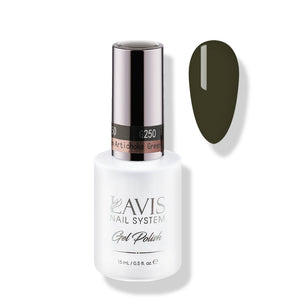 Lavis Gel Polish 250 - Moss Colors - Artichoke Green by LAVIS NAILS sold by DTK Nail Supply