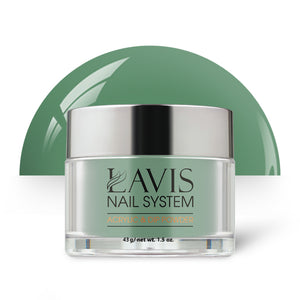 Lavis Acrylic Powder - 251 Celadon - Green Colors by LAVIS NAILS sold by DTK Nail Supply