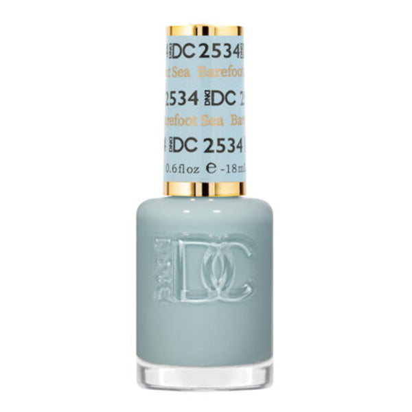 DND DC Nail Lacquer - 2534 Barefoot Sea by DND DC sold by DTK Nail Supply