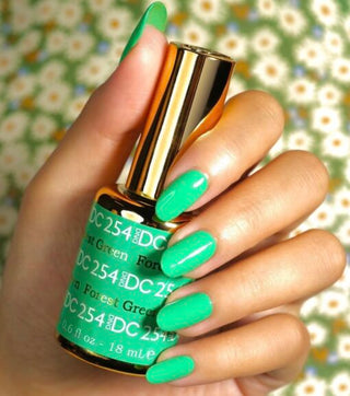DND DC Nail Lacquer - 254 Green Colors - Forest Green