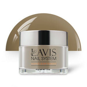 Lavis Acrylic Powder - 255 Ecru - Yellow Colors by LAVIS NAILS sold by DTK Nail Supply