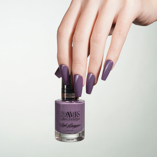 Lavis Gel Nail Polish Duo - 270 Mauve Colors - Veri Berri by LAVIS NAILS sold by DTK Nail Supply
