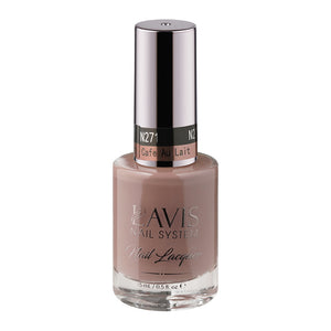 LAVIS Nail Lacquer - 271 Cafe Au Lait - 0.5oz by LAVIS NAILS sold by DTK Nail Supply