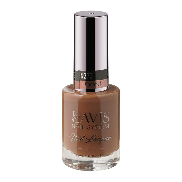 LAVIS Nail Lacquer - 272 Caramel - 0.5oz by LAVIS NAILS sold by DTK Nail Supply