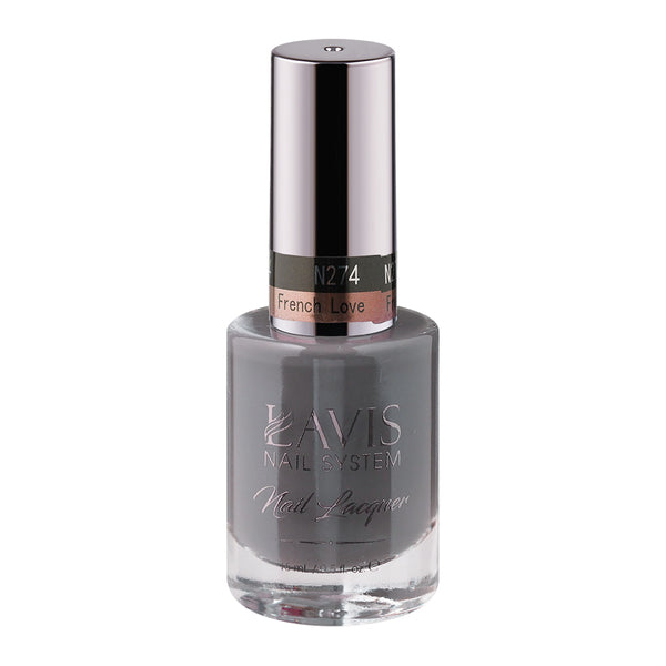 LAVIS Nail Lacquer - 274 French Love - 0.5oz by LAVIS NAILS sold by DTK Nail Supply