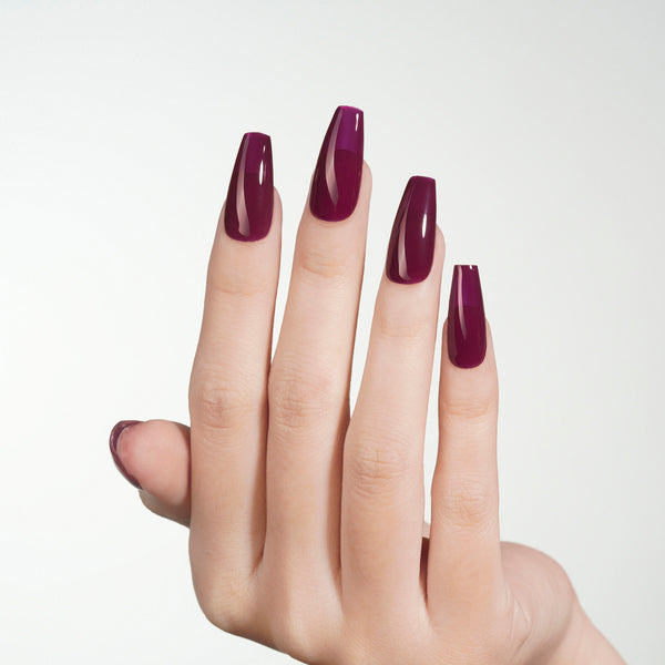 Lavis Gel Nail Polish Duo - 275 Plum Colors - Love Bite by LAVIS NAILS sold by DTK Nail Supply